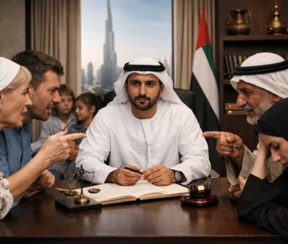 كيف يتعامل محامي قضايا الأسرة في دبي مع القضايا التي تتداخل فيها الثقافة والقانون